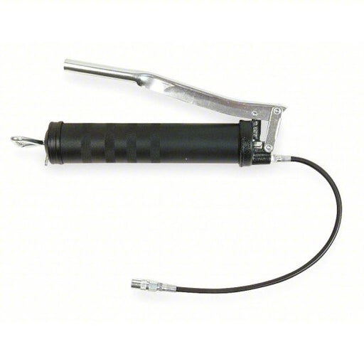 KVM Tools KV4BY69 Grease Gun Lever Grease Gun Handle, Flex Hose, 33 Strokes per Oz., 16 oz Bulk Capacity - KVM Tools Inc.KV4BY69