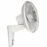 Air King 9012 12" Wall Mount Fan, Oscillating, 3 Speeds, 120VAC, White - KVM Tools Inc.