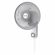 Air King 9012 12" Wall Mount Fan, Oscillating, 3 Speeds, 120VAC, White - KVM Tools Inc.