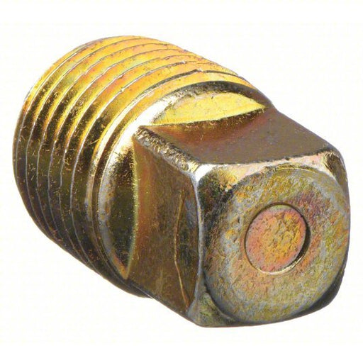 KVM Tools 4034031 Magnetic Square Head Plug Steel, 3/8 in Fitting Pipe Size, Male NPT, 1 in Lg - KVM Tools Inc.KV4CCE1