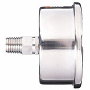 KVM Tools KV4CFR8 Commercial Pressure Gauge 0 psi / Hg to 200 psi, 2 1/2 in Dial, 1/4 in NPT Male - KVM Tools Inc.KV4CFR8
