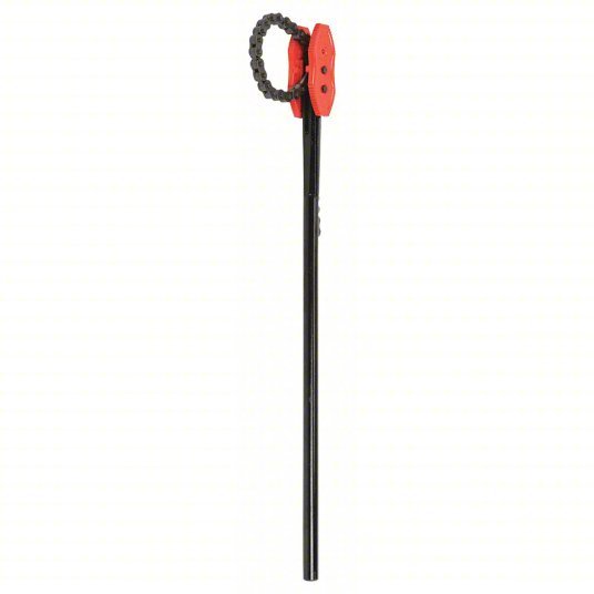 Ridgid 3235/92680 Chain Tong For 8 in Outside Dia, 40 1/2 in Chain Lg, 50 in Handle Lg, Alloy Steel, Iron - KVM Tools Inc.KV4CPE5