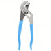 Channellock 426 Tongue and Groove Plier Flat, Groove Joint, 7/8 in Max Jaw Opening, 6 1/2 in Overall Lg, Serrated - KVM Tools Inc.KV4CR39