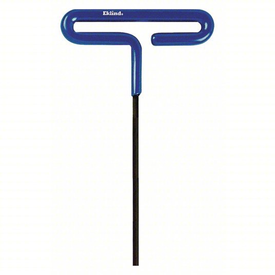 Eklind 54950 Hex Key 0 Ball Ends, 5 mm Tip Size, Metric, Long, Alloy Steel, Black Oxide, 9 in Long Arm Lg - KVM Tools Inc.KV4CT04