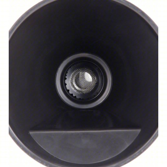 Funnel King 32825 Funnel and Flexible Spout Polyethylene, 32 fl oz Fluid Capacity, 6 in Overall Dia, 15 in Overall Ht - KVM Tools Inc.KV4CUL3