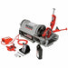 Ridgid 26092 Pipe Threading Machine 1224, For 1/4 in to 4 in Pipe, 1 1/2 hp, Manual Chuck, 2 Speed, NPT - KVM Tools Inc.KV4CW39