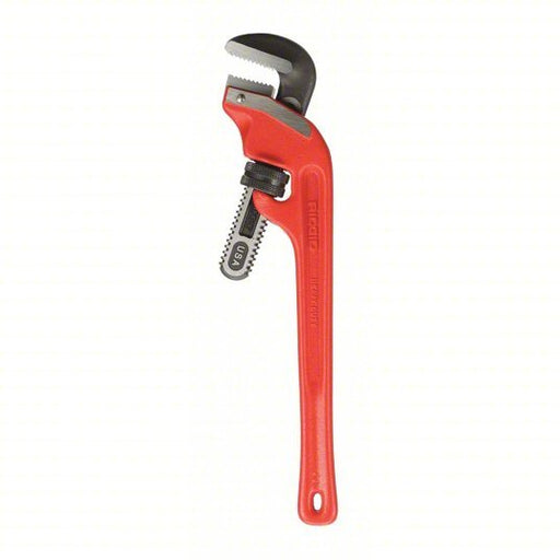 Ridgid 31075 End Pipe Wrench Cast Iron, 2 1/2 in Jaw Capacity, Serrated, 18 in Overall Lg, I - Beam - KVM Tools Inc.KV4CW44