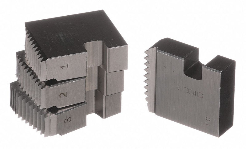 Ridgid 37850 Pipe Die, For Ridgid Handheld Heads, 2 in Pipe, Aluminum/Steel, NPT, Right Hand, Alloy Steel