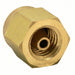 Parker 4BLP4 - B Cap Brass, For 1/4 in Tube OD, Compression, 7/16 - 20 Threading Size, A - LOK® - KVM Tools Inc.KV4CXX9