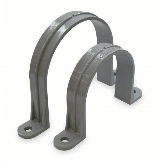 Cantex 5133737 Conduit & Pipe Strap Clamp, Two-Hole 3/4 in Trade Size, PVC, PVC Schedule 40 and 80 PK5 - KVM Tools Inc.KV4FYT6