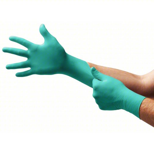 TouchNTuff 92 - 600 Disposable Gloves Chemical - Resistant/Food - Grade/Gen Purpose, L (9), 5 mil, 100 PK - KVM Tools Inc.KV4GC50