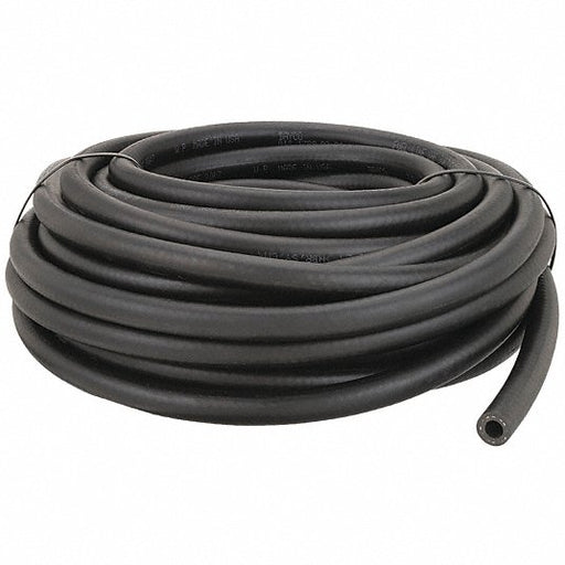 Dayco 80058 Fuel Hose, ID 1/4 In, OD 0.5 In, Black