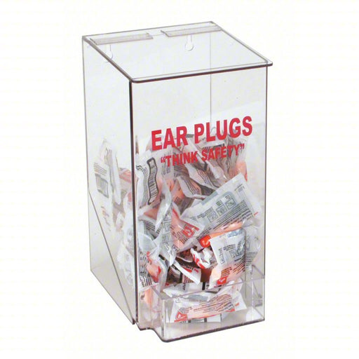 KVM Tools KV4GMR9 Ear Plug Dispenser Empty Dispenser, 100 Pairs, Table Top/Wall Dispenser Mounting - KVM Tools Inc.KV4GMR9