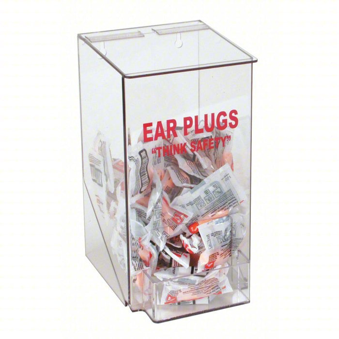 KVM Tools KV4GMR9 Ear Plug Dispenser Empty Dispenser, 100 Pairs, Table Top/Wall Dispenser Mounting - KVM Tools Inc.KV4GMR9