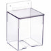 KVM Tools KV4GMT2 Hairnet Dispenser Table/Wall, 4 3/4 in x 4 5/8 in x 7 1/8 in, PETG, Clear - KVM Tools Inc.KV4GMT2