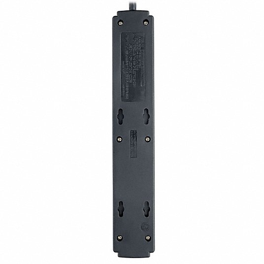 Tripp Lite TLP606B Surge Protector Strip, 6 Outlet, Black - KVM Tools Inc.KV4HHG7