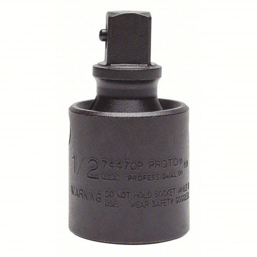 Proto J74470P Impact Universal Joint Black Oxide, 1/2 in Output Drive Size, Square, 2 5/8 in Overall Lg - KVM Tools Inc.KV4HVA7