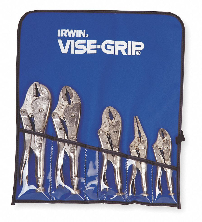 Irwin Vise-Grip 68 Original Locking Pliers Set 5-Piece