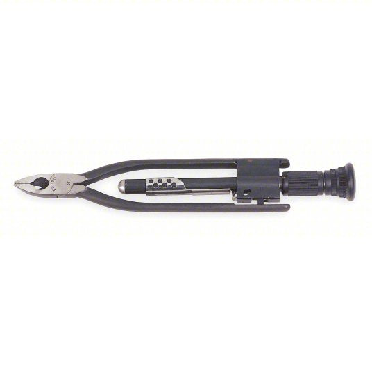 Proto J197 Safety Wire Twister Plier 11 in Overall Lg, Plain Grip, For 0.6 in Max Wire Dia, Auto, CW or CCW