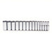 Proto J54103 Socket Set 1/2 in Drive Size, 15 Pieces, 3/8 in to 1 1/4 in Socket Size Range, (15) 6-Point - KVM Tools Inc.KV4JW24