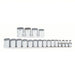 Proto J54113 Socket Set 1/2 in Drive Size, 19 Pieces, 3/8 in to 1 1/2 in Socket Size Range, (19) 12 - Point - KVM Tools Inc.KV4JW28