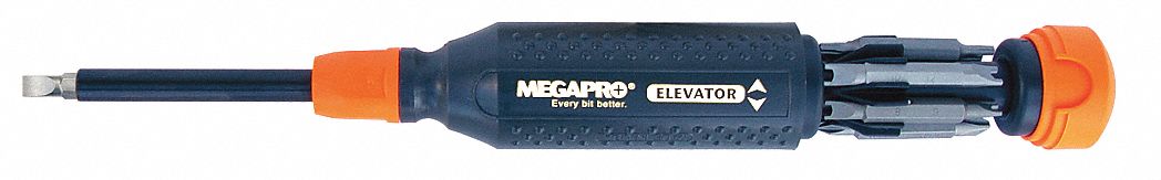 Megapro 151ELEV-CH/OR-B Multi-Bit Screwdriver