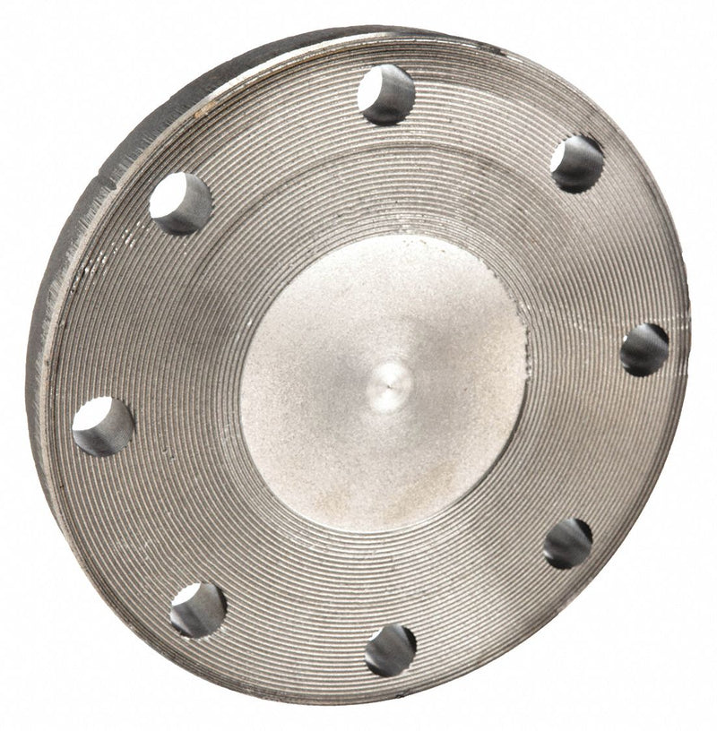 Anvil 0308017805 Metal Pipe Flange, 12 in, Female NPT Blind, Cast Iron, Flat Flange, Class 125, Black