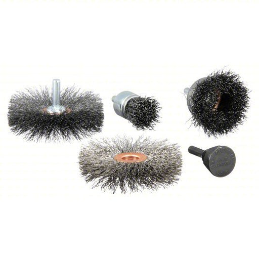Weiler 97418 Wire Wheel Brush Kit - KVM Tools Inc.KV4KY53