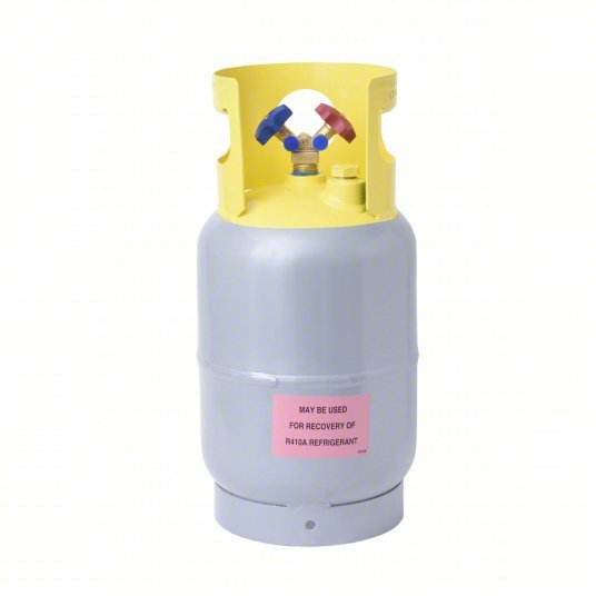 KVM Tools KV4LZH2 Refrigerant Recovery Cylinder 30 lb Recovery Tank Size, 15.6 lb Wt Empty (Lb.) - KVM Tools Inc.KV4LZH2