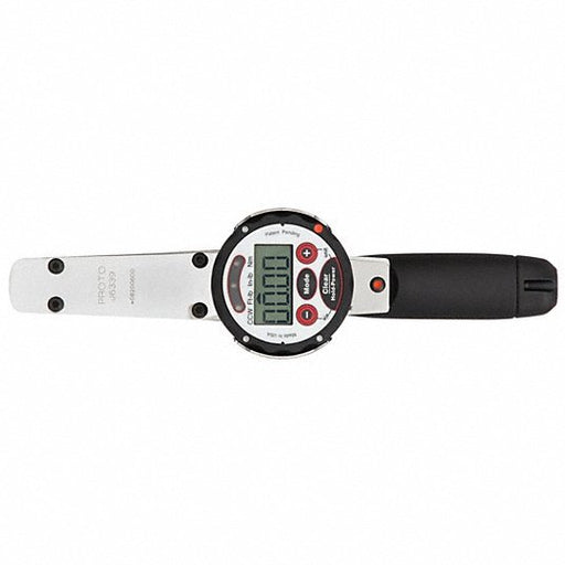 Proto J6339 Electronic Torque Wrench Foot - Pound/Inch - Pound/Newton - Meter, 0.63 to 6.25 ft - lb - KVM Tools Inc.KV4NAH6