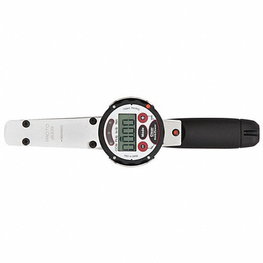 Proto J6339 Electronic Torque Wrench Foot - Pound/Inch - Pound/Newton - Meter, 0.63 to 6.25 ft - lb - KVM Tools Inc.KV4NAH6