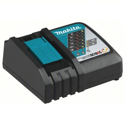 Makita DC18RC Battery Charger Single - Port Charging, For 18V, Li - ion/Ni - MH, 6 Ah Charged in 1 - Hour, Rapid - KVM Tools Inc.KV4NNN4