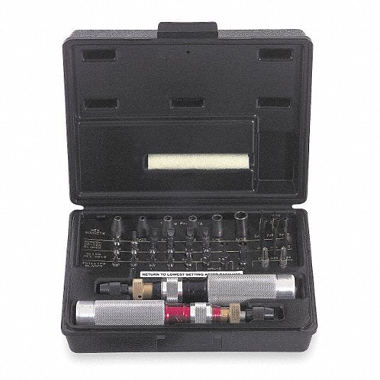 Utica KT-130 Torque Driver Set, 1/4", 20 to 100 in.-oz. - KVM Tools Inc.KV4RZP6
