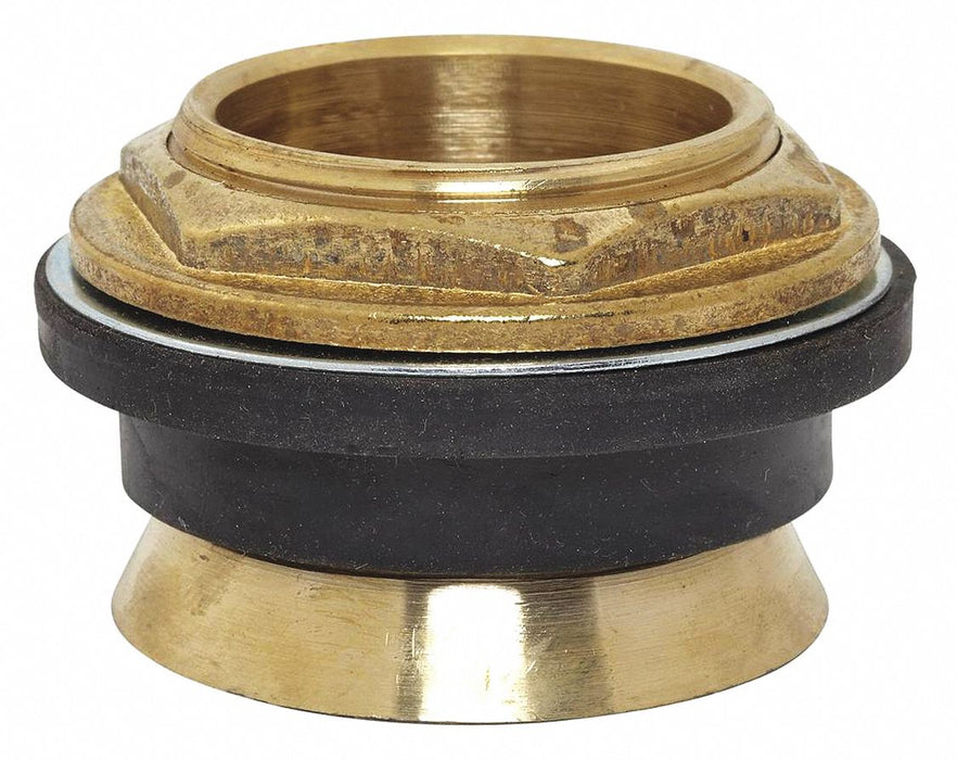 American Standard 047007-0070A Spud, Toilets, Brass/Rubber, 1-1/2 in