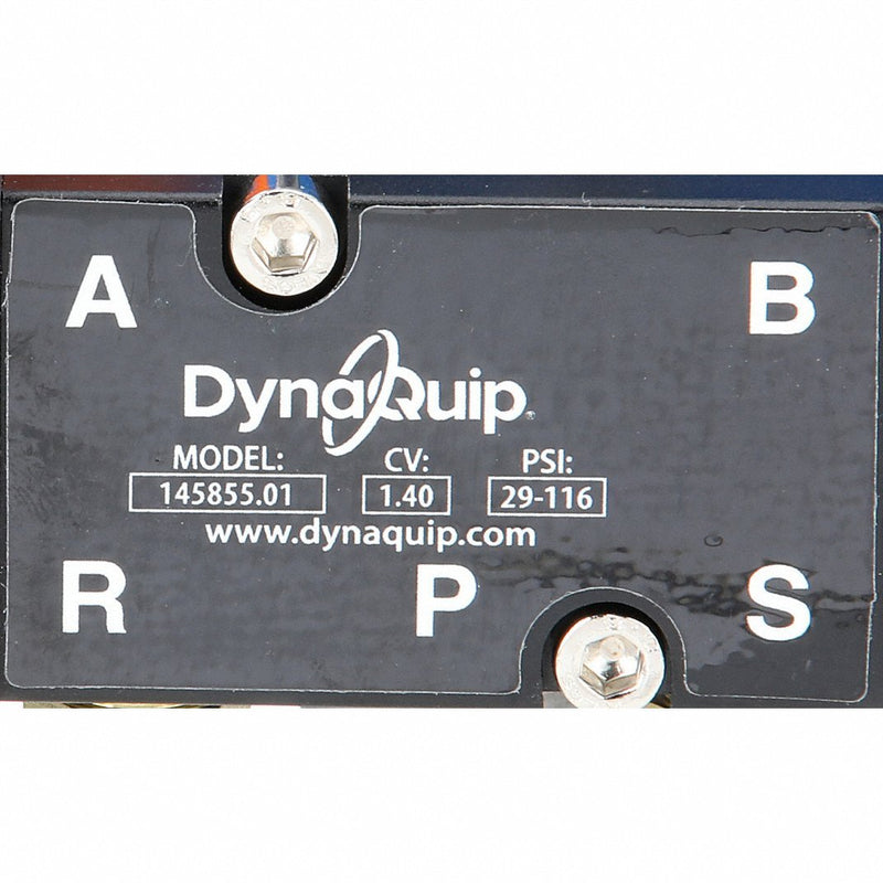 Dynaquip P2S23AJSR05210A Pneumatically Actuated Two - Way Ball Valve 1/2 in, Stainless Steel, FNPT x FNPT - KVM Tools Inc.KV4TL10
