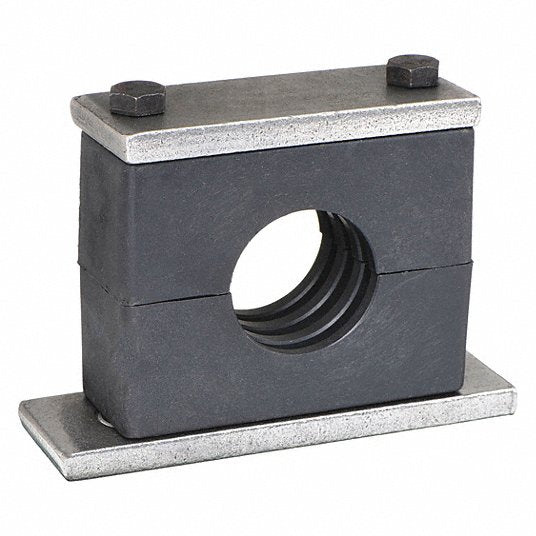Behringer SH8450 - PP Vibration - Dampening Beta Clamp Ribbed Bore, Steel Clamp, For 1 Lines - KVM Tools Inc.KV4WFG7