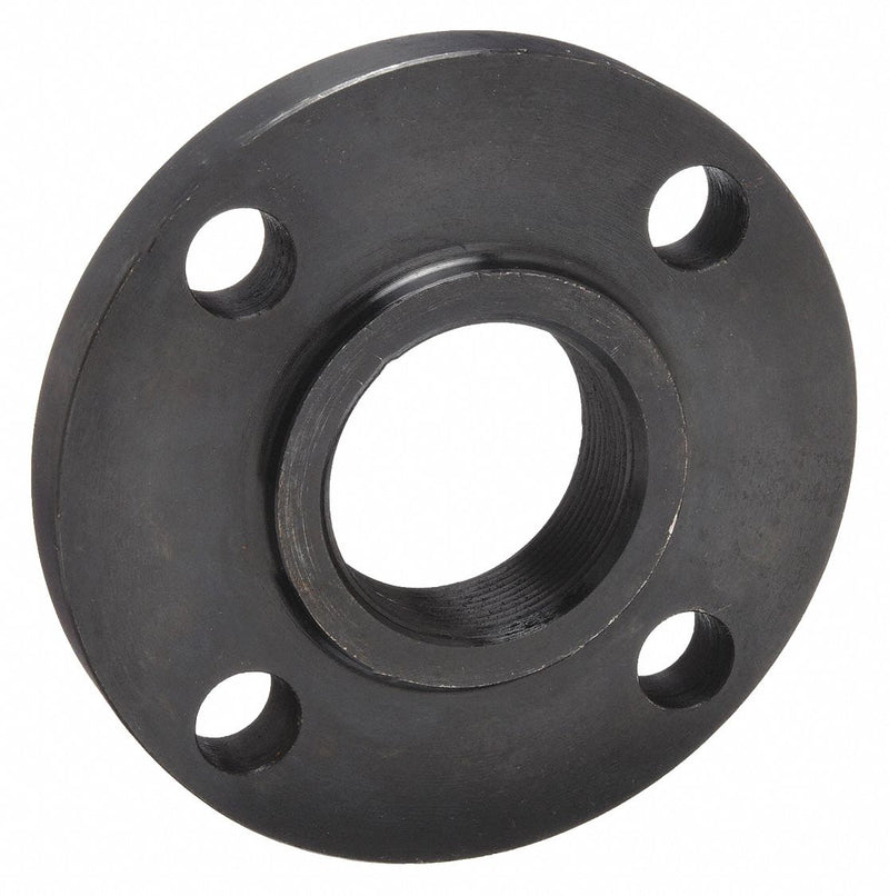 Approved Vendor FLCS1RFTHD212 Metal Pipe Flange, 2 1/2 in, Female NPT Threaded, Steel, Raised Flange, Class 150