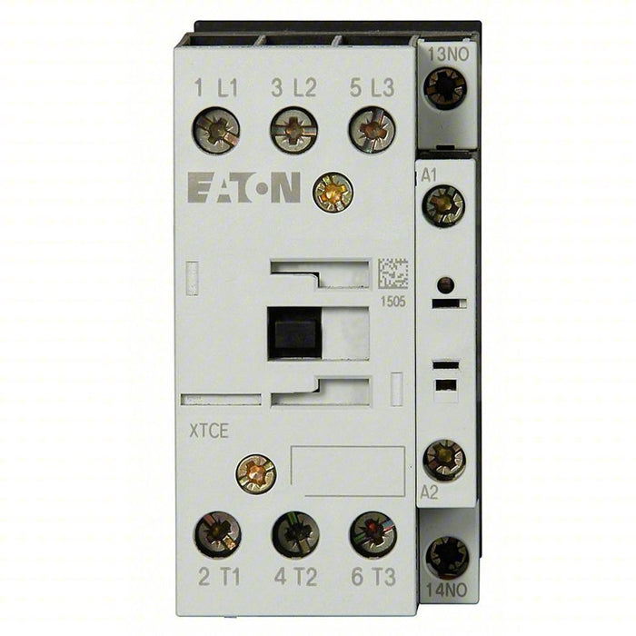 Eaton XTCE025C10B IEC Magnetic Contactor Non - Reversing, 3 Poles, 25 A, 240V AC Coil, 1NO, C Frame Size - KVM Tools Inc.KV4TYY3
