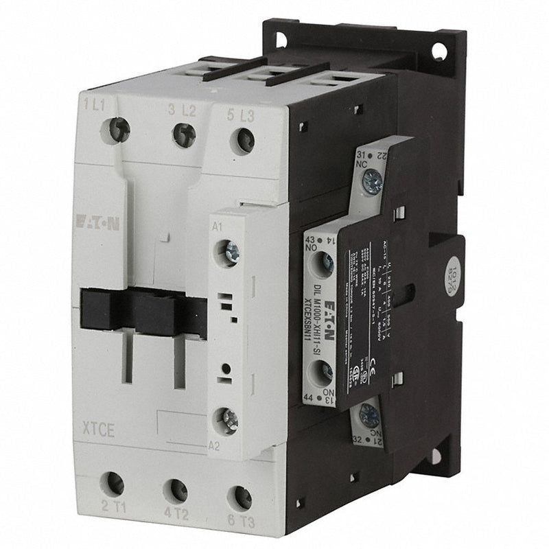 Eaton XTCE065D00A IEC Magnetic Contactor, 3 Poles, 120 V AC, 65 A, Reversing: No - KVM Tools Inc.KV4TZC5