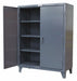 Strong Hold 46-244 Storage Cabinet, 48 in x 24 in x 78 in, Swing Handle & Padlock Hasp, 12 ga Panel Thick