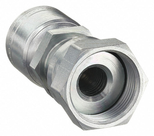 Aeroquip 1AA12FR12 Hydraulic Crimp Fitting, 1 3/16 in 3/4 in, Female Genderless, Female ORS Threaded x Crimp