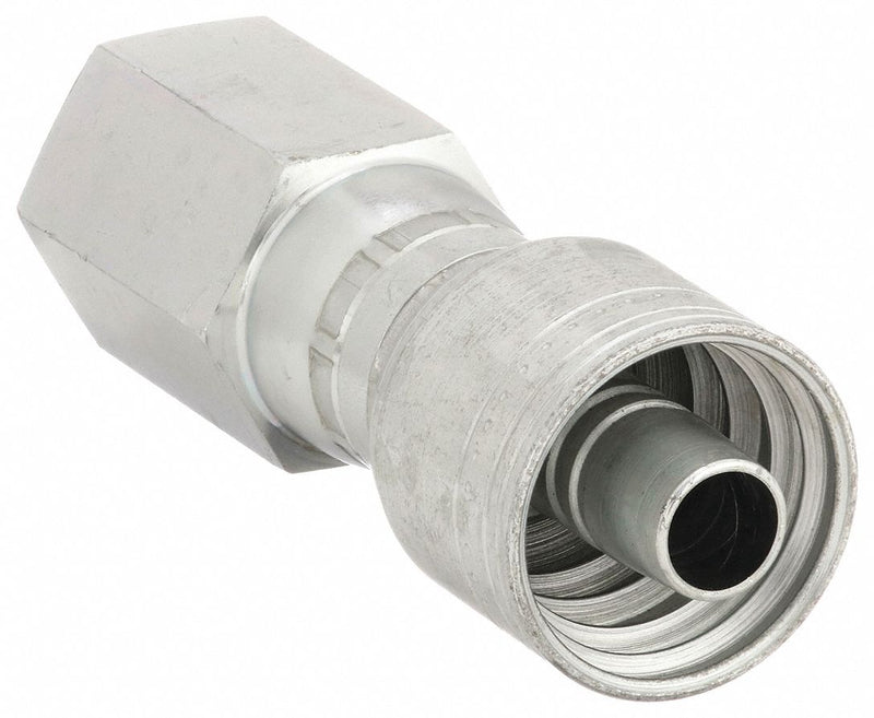 Aeroquip 1AA12PF12 Hydraulic Crimp Fitting, 3/4 in 3/4 in, Female Genderless, Female NPTF Threaded x Crimp