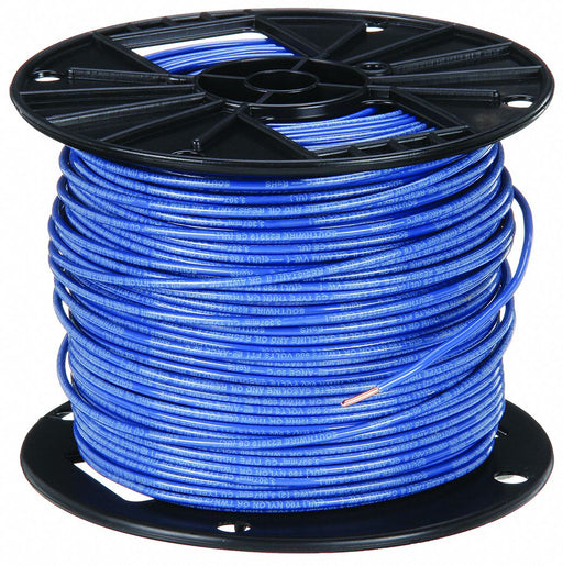 Southwire 11598001 THHN Copper 10 AWG Solid Blue 500 ft Building Wire