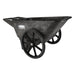 Rubbermaid FG564200BLA Wheelbarrow, HDPE Tray
