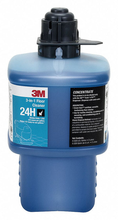 3M Floor Cleaner: 24H, Twist 'n Fill, 2 L, Citrus