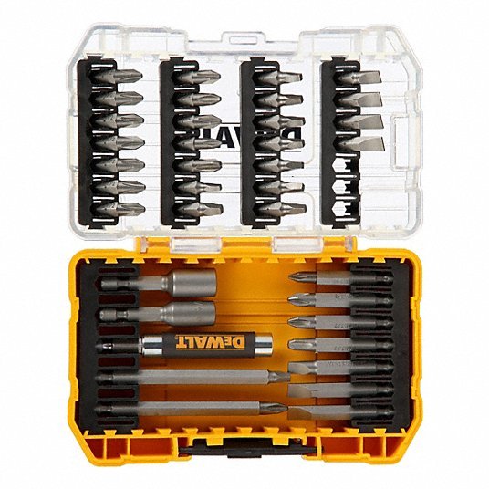 Dewalt DW2163 37 Pc. Driver Bit Set Bit Holders/Nutsetters/Screwdriver Bits - KVM Tools Inc.KV4WM46