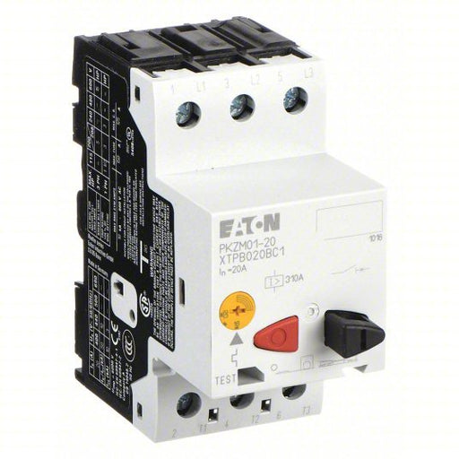 Eaton XTPB020BC1 Manual Motor Protector Non - Reversing, 3 Poles, 20 A, Thermal Protection, Push Button - KVM Tools Inc.KV4WXG7