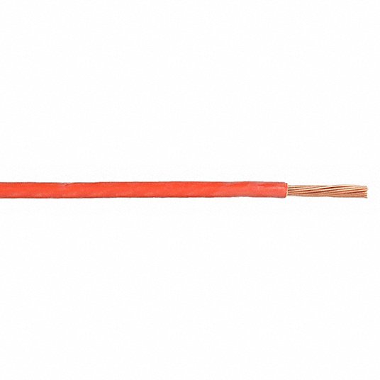 Southwire 22979901 Building Wire, THHN, 10 AWG, 500 ft, Orange, Nylon Jacket, PVC Insulation