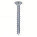 Fabory U70556.025.0125 Concrete Anchor Screw 1 1/4 in Overall Lg, 1/4 in Dia, Stainless Steel, 100 PK - KVM Tools Inc.KV4XFY8