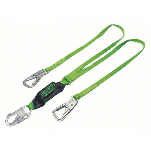Honeywell Miller 8798B/6FTGN Shock - Absorbing Lanyard Shock Pack, Steel Snap Hook, 2 Legs - KVM Tools Inc.KV4YF78